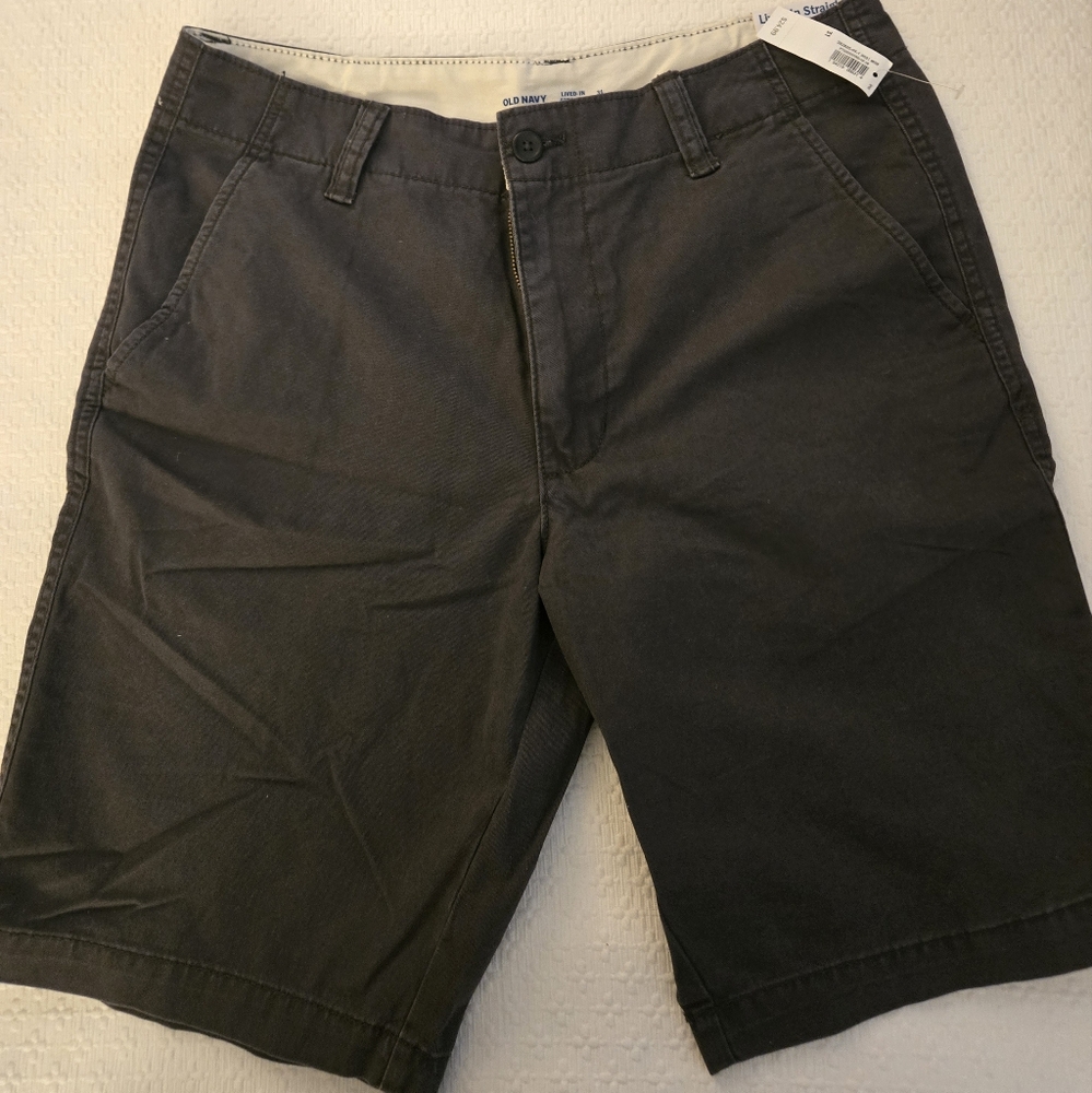 NWT OLD Navy Lived-In Straight Mens Shorts